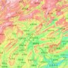 桑植县地形图、海拔、地势