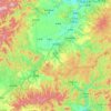 宁安市地形图、海拔、地势