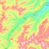 王爷府镇地形图、海拔、地势