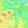 Chelmsford地形图、海拔、地势