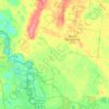 Mallee地形图、海拔、地势