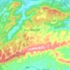 横立山乡地形图、海拔、地势