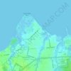 Union Beach地形图、海拔、地势