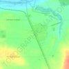 夏延地形图、海拔、地势