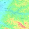 清河区地形图、海拔、地势