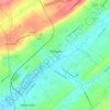 Perkasie地形图、海拔、地势