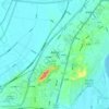 盘城街道地形图、海拔、地势