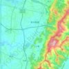永兴街道地形图、海拔、地势