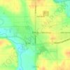 Perry地形图、海拔、地势