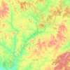 多宝山镇地形图、海拔、地势