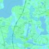 周庄镇地形图、海拔、地势