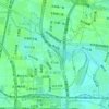 双水碾街道地形图、海拔、地势