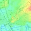 福樂村地形图、海拔、地势