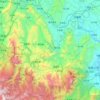 洪雅县地形图、海拔、地势