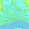 Kingston upon Hull地形图、海拔、地势