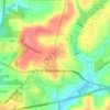 Ebensburg地形图、海拔、地势