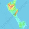 Boracay地形图、海拔、地势