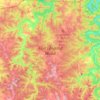 Fort Leonard Wood地形图、海拔、地势