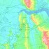 North Lincolnshire地形图、海拔、地势