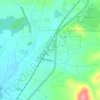 White地形图、海拔、地势