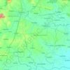 馬哈沙拉堪府地形图、海拔、地势