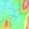 Bennington地形图、海拔、地势