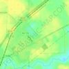Bovina地形图、海拔、地势