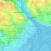 Lymington地形图、海拔、地势