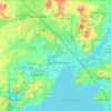 Dane County地形图、海拔、地势