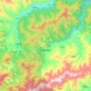 旧堡羌族乡地形图、海拔、地势