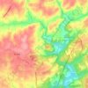 London Britain Township地形图、海拔、地势
