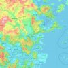 连江县地形图、海拔、地势