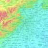 永定河地形图、海拔、地势
