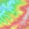 藤枝國家森林遊樂區地形图、海拔、地势