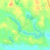Ivanhoe地形图、海拔、地势