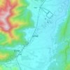 鳳林鎮地形图、海拔、地势