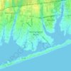 Westhampton Beach地形图、海拔、地势