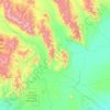 Butte County地形图、海拔、地势