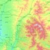 方山县地形图、海拔、地势