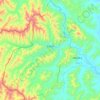 求吉玛乡地形图、海拔、地势