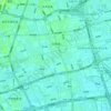 北蔡镇地形图、海拔、地势