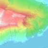 Haleakalā National Park地形图、海拔、地势