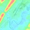 Lyerly地形图、海拔、地势