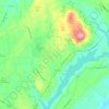 Haycock Township地形图、海拔、地势