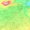 非斯地形图、海拔、地势