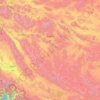 革吉县地形图、海拔、地势