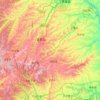 宜君县地形图、海拔、地势