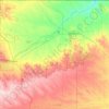 Dawes County地形图、海拔、地势