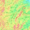 怀化市地形图、海拔、地势