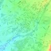 長億里地形图、海拔、地势